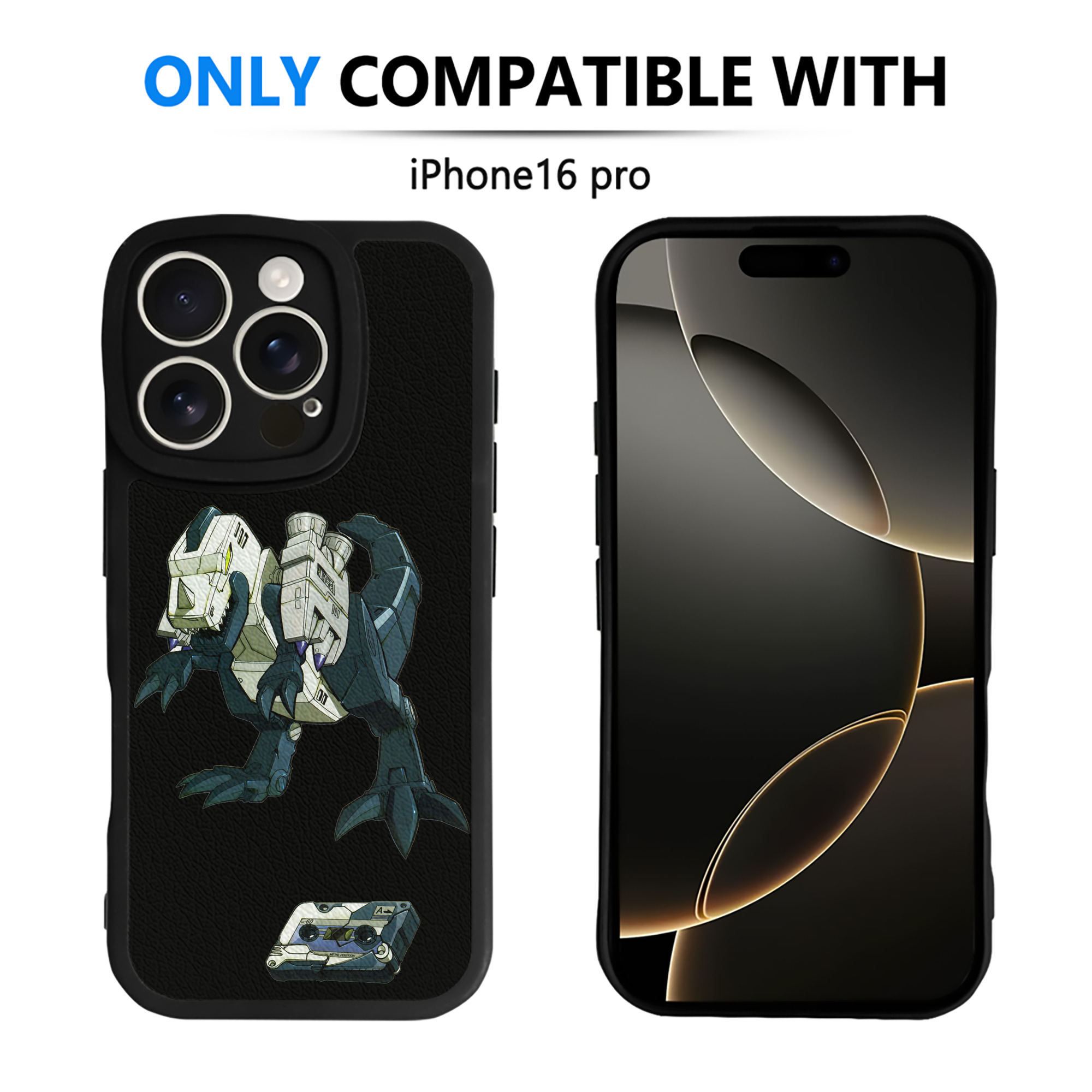 （画像用）  【iPhone 16シリーズ対応】シリコンスマホケース（レザー調） 材質：シリコン
